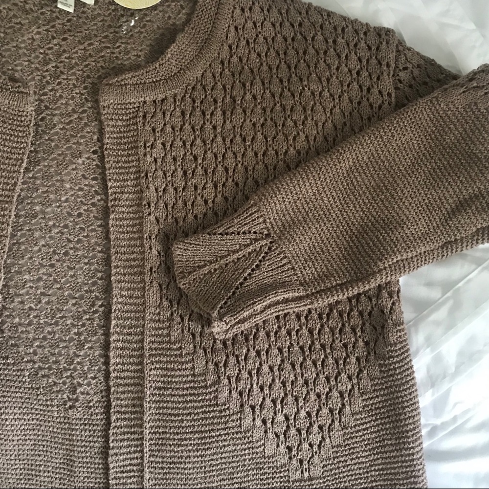Mocha Detailed Sweater